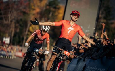 American Christopher Blevins claims hard-fought XC World Cup title.