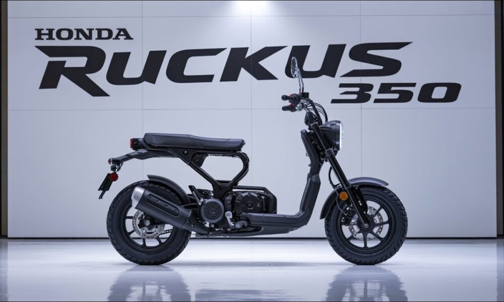 2026 Honda RUCKUS 350 Unveiled: The Mini Monster Scooter That’s Amazing Everyone!