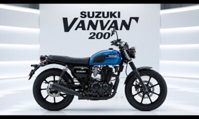 2026 Suzuki VanVan 200: Retro Fun Bike Makes a Stunning Comeback!