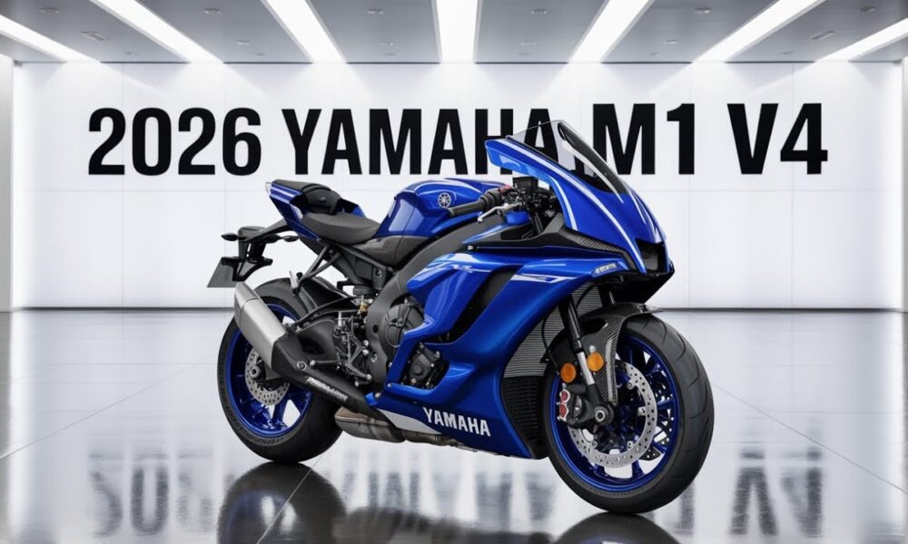 Unleashing Power: The 2026 Yamaha M1 V4 – A Futuristic Beast Revealed!