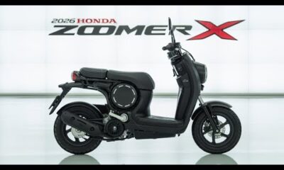 Unveiling the 2026 Honda Zoomer X: A Stunning Mini Superbike Design!