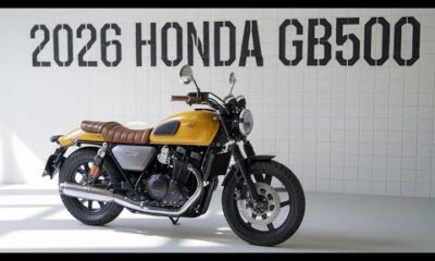 Discover the 2026 Honda GB500: Classic Style Meets Modern Power!