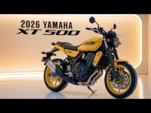 Unleash Adventure: 2026 Yamaha XT 500 - The Return of a Legend!