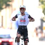 Isaac del Toro claims victory at Grand Piemonte with a solo effort.