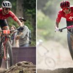 Samara Maxwell and Christopher Blevins win overall cross-country championships at the 2025 Mountain Bike World Series.