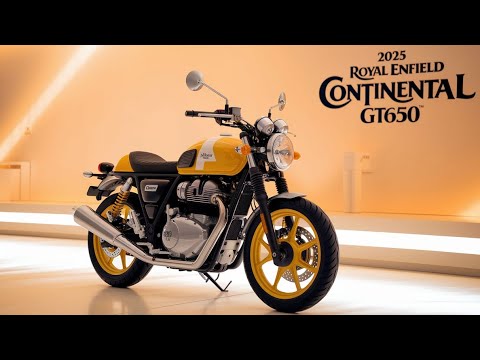 2025 Royal Enfield Continental GT 650: Unveiling the Meaner Café Racer!
