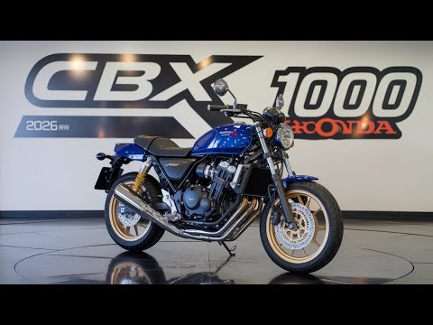 2026 Honda CBX 1000: The Return of the Legendary Inline-6 Monster with Enhanced Power!