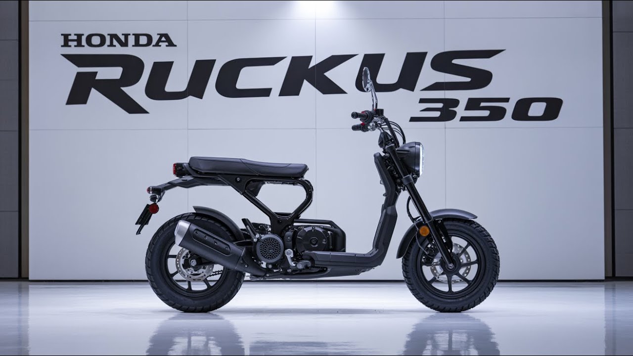 2026 Honda RUCKUS 350 Unveiled: The Mini Monster Scooter That’s Amazing Everyone!