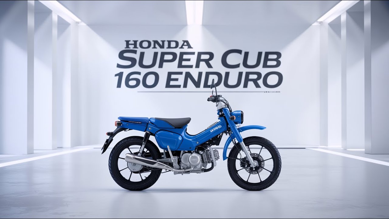 2026 Honda Super Cub 160 Enduro Revealed: The Iconic Cub Takes on Off-Road Adventures