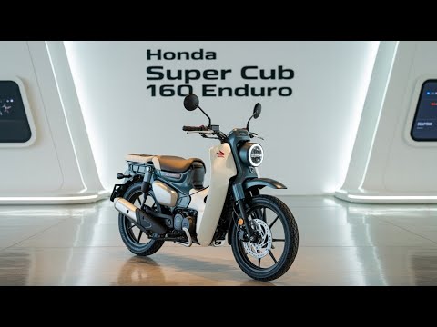 2026 Honda Super Cub 160 Enduro: The Legendary Cub Finally Revealed for Off-Road Adventures!