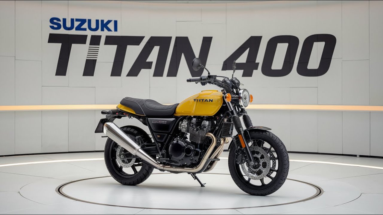 2026 Suzuki TITAN 400: The Unexpected Street MONSTER That's the Most Powerful 400cc Bike!