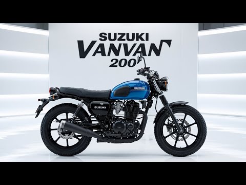 2026 Suzuki VanVan 200: Retro Fun Bike Makes a Stunning Comeback!