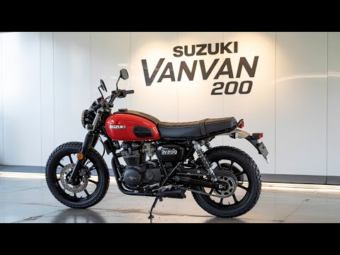 2026 Suzuki VanVan 200: The Retro Legend Returns with Modern Updates!
