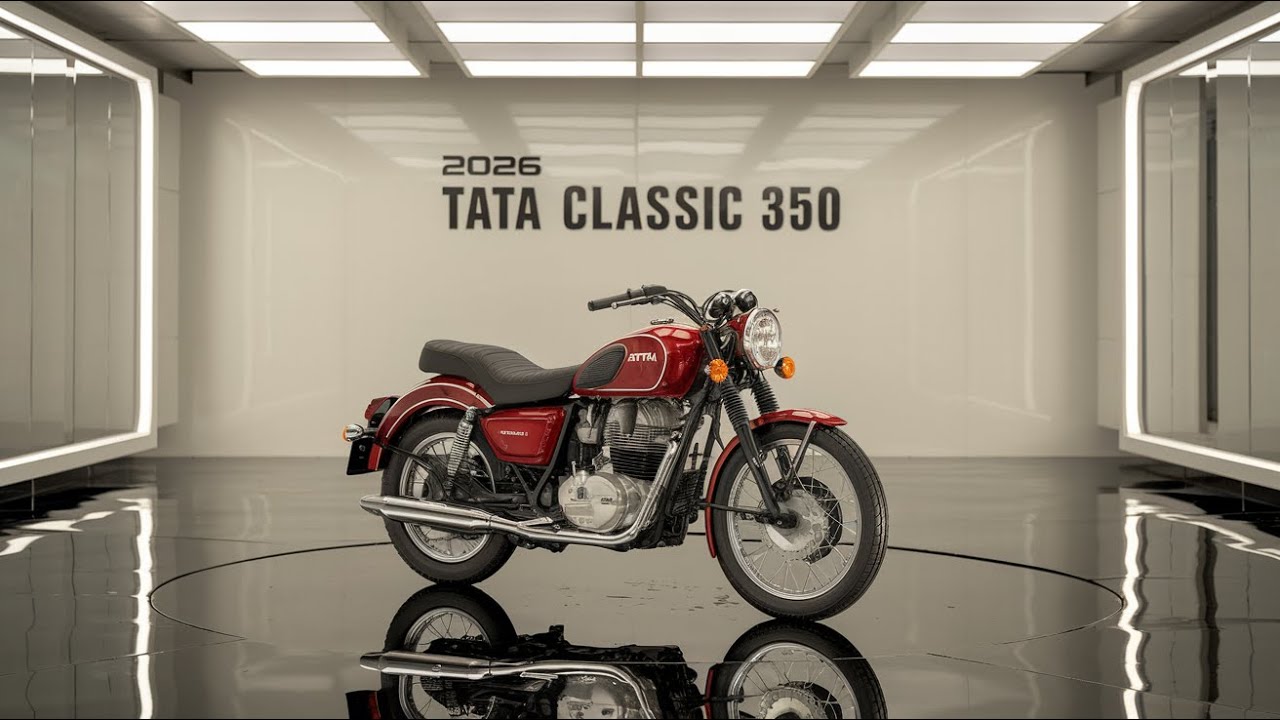 2026 TATA CLASSIC 350 Unveiled: The Legendary Bike Reimagined with a Stunning Modern Twist