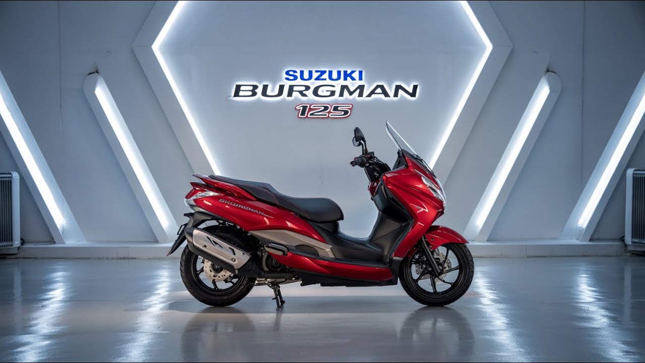 Discover the 2025 Suzuki Burgman 125: The Ultimate Comfort King is Back!