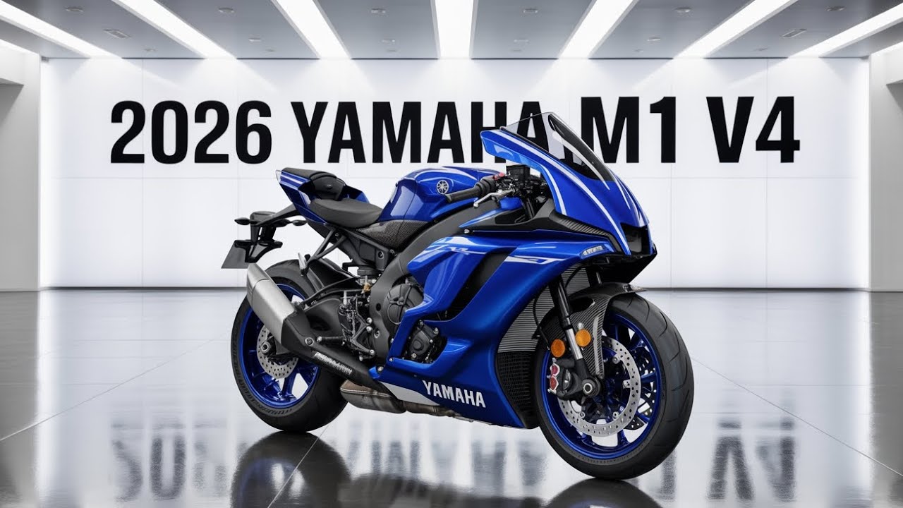 Unleashing Power: The 2026 Yamaha M1 V4 – A Futuristic Beast Revealed!