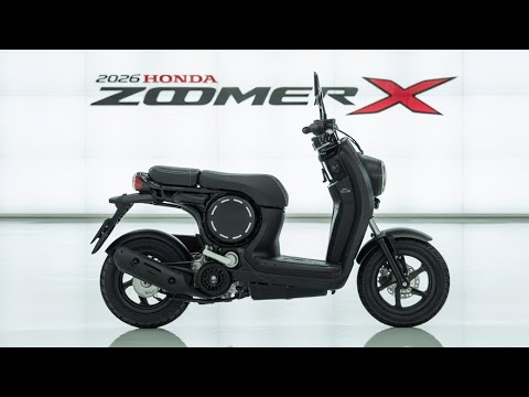 Unveiling the 2026 Honda Zoomer X: A Stunning Mini Superbike Design!