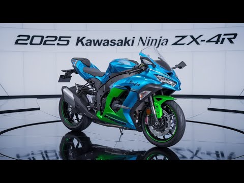 2025 Kawasaki Ninja ZX-4R Review: First Ride of the Exciting New Sportbike!