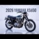 2026 Yamaha XS650 Unveiled: The Iconic Legend Returns to the Roads!