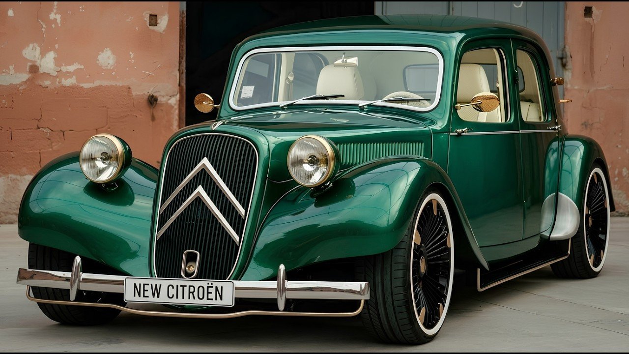 2026 Citroën Traction Avant V8: Neuinterpretation französischen Luxus
