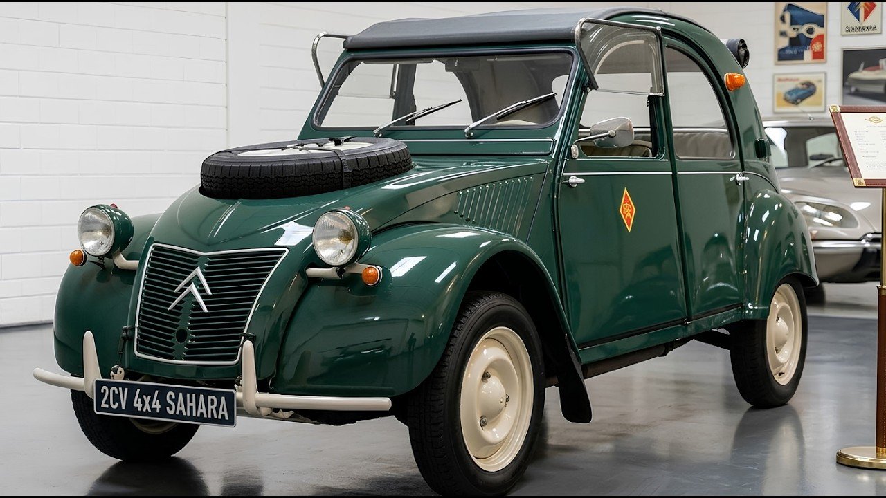 2027 Citroën 2CV Sahara: Die Rückkehr der französischen Offroad-Legende