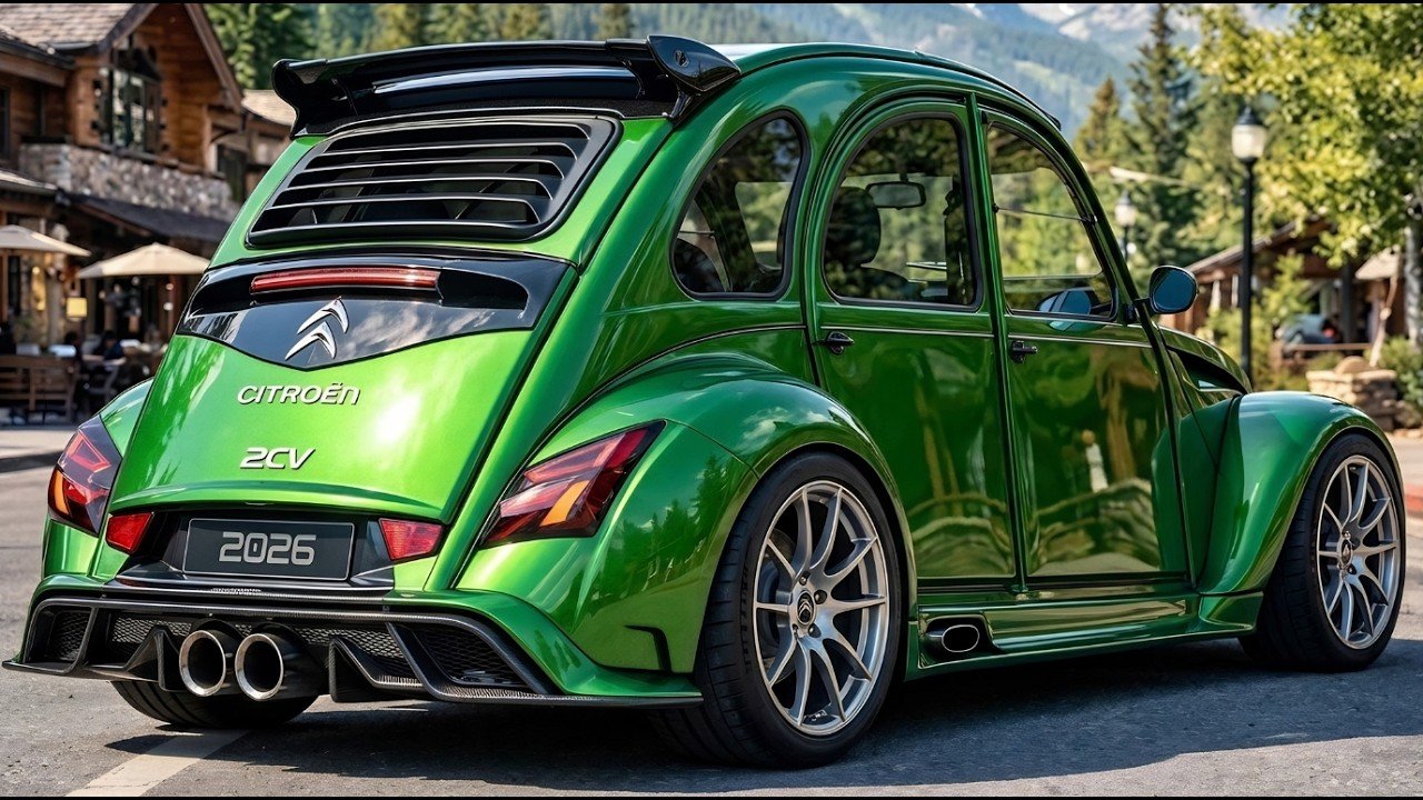 Der neue 2026 Citroën 2CV: Die Rückkehr einer französischen Legende in neuem Glanz